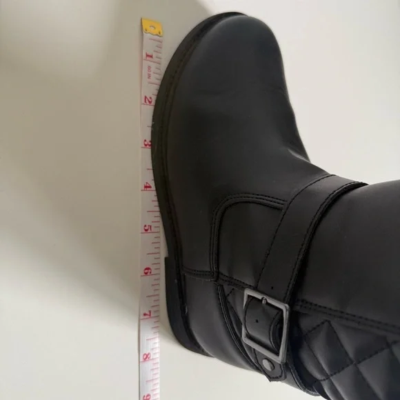 Girls Black Riding Boots - Picture 9 of 9